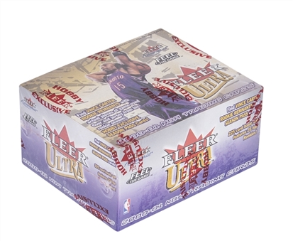 2000-01 Fleer Ultra Basketball Unopened Hobby Box (24 Packs) 